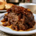 Slow Cooker Shredded BBQ Beef Recipe