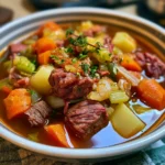 Smoked Beef and Vegetable Stew