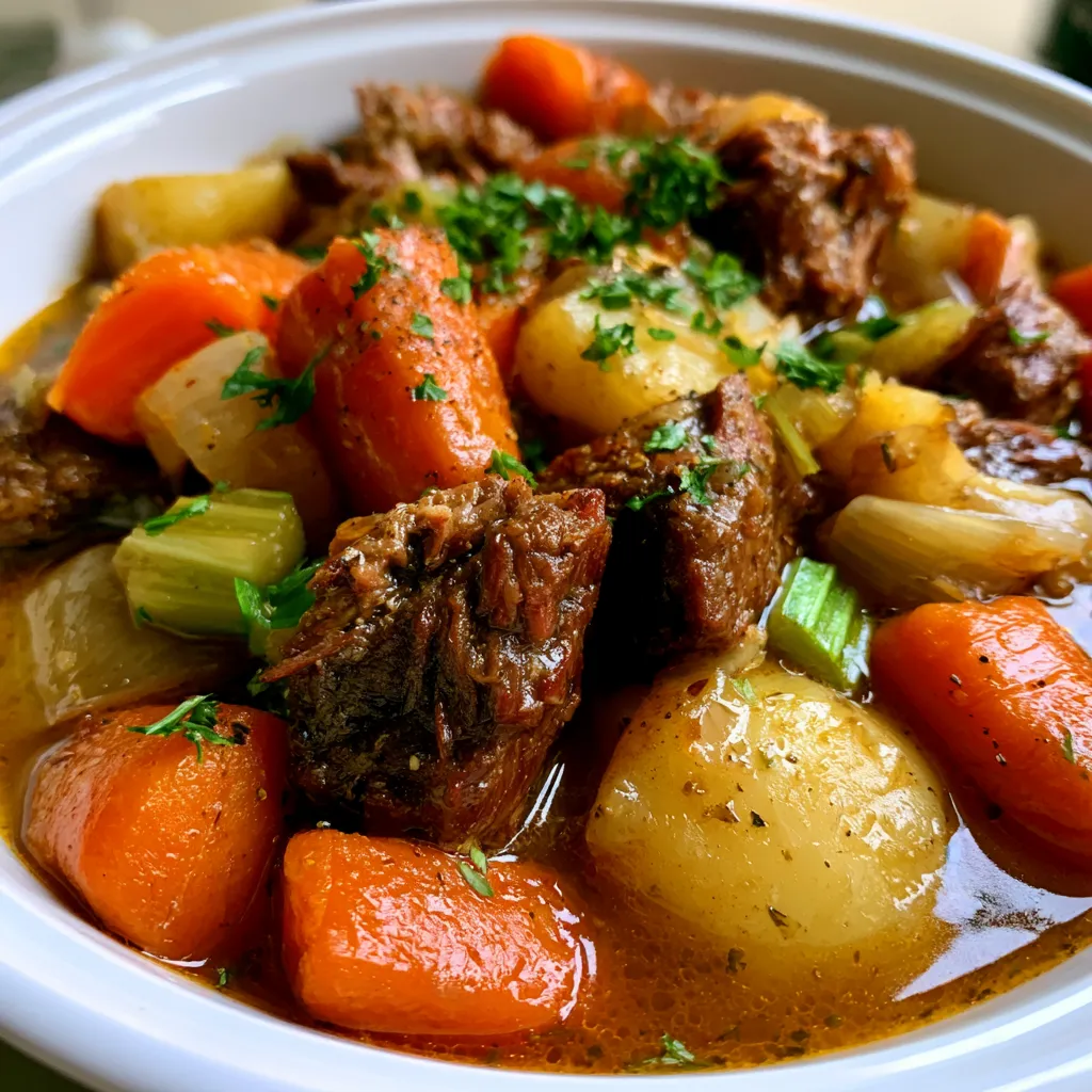 Smoked Beef and Vegetable Stew