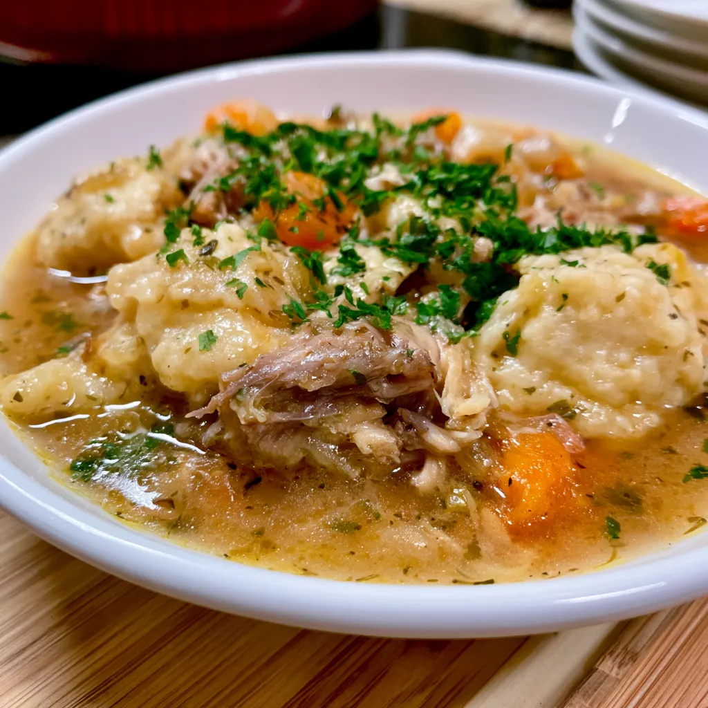 Southern Chicken and Dumplings