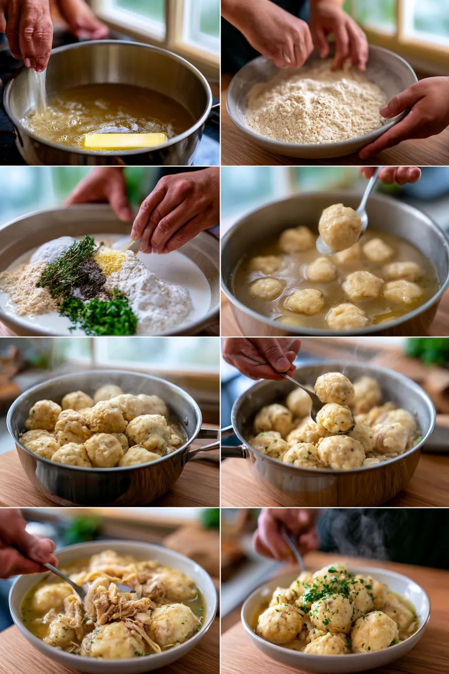 Southern Chicken and Dumplings