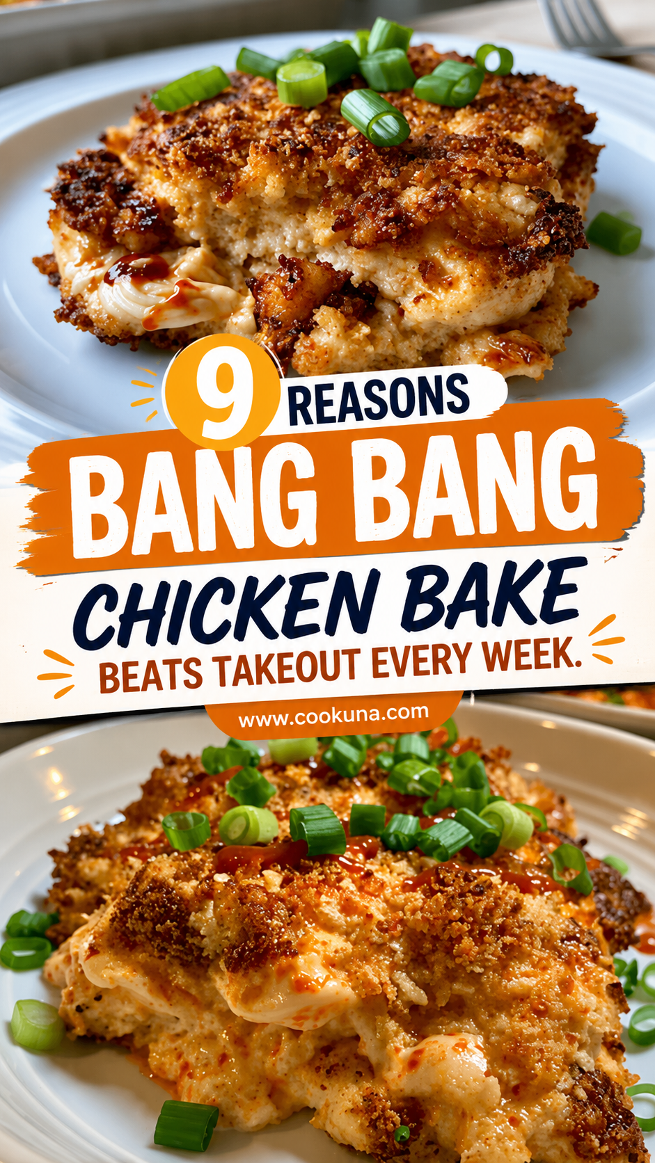 Bang Bang Chicken Bake