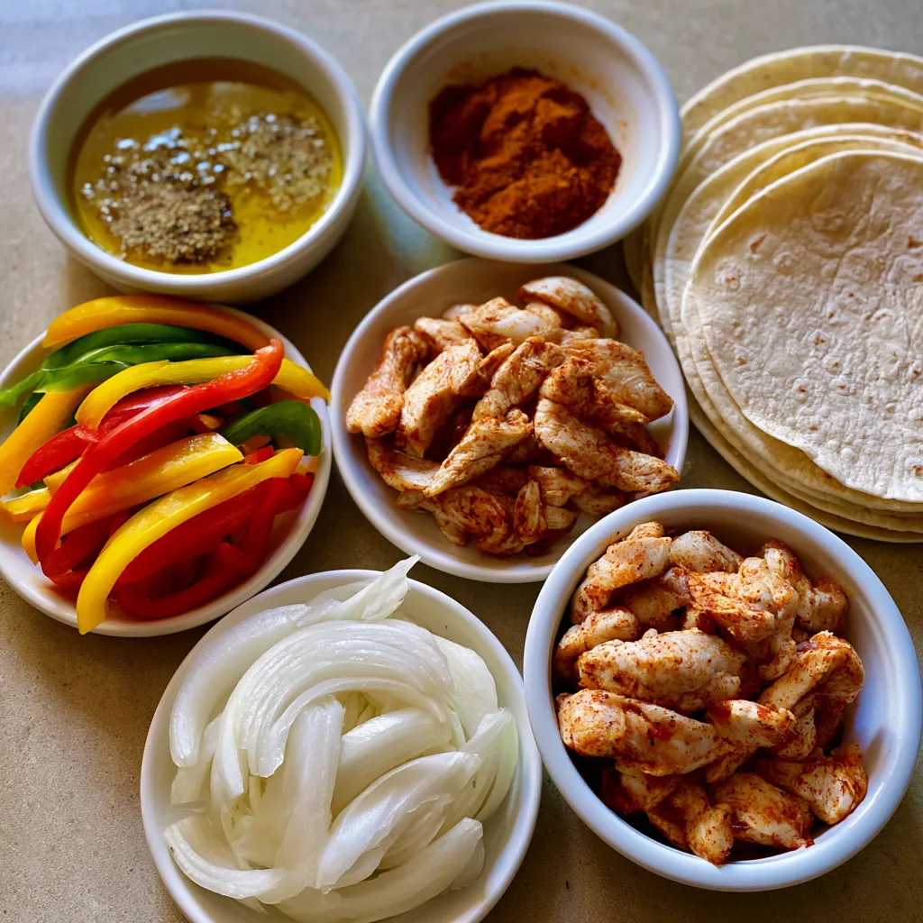 30 minute sheet pan chicken fajitas