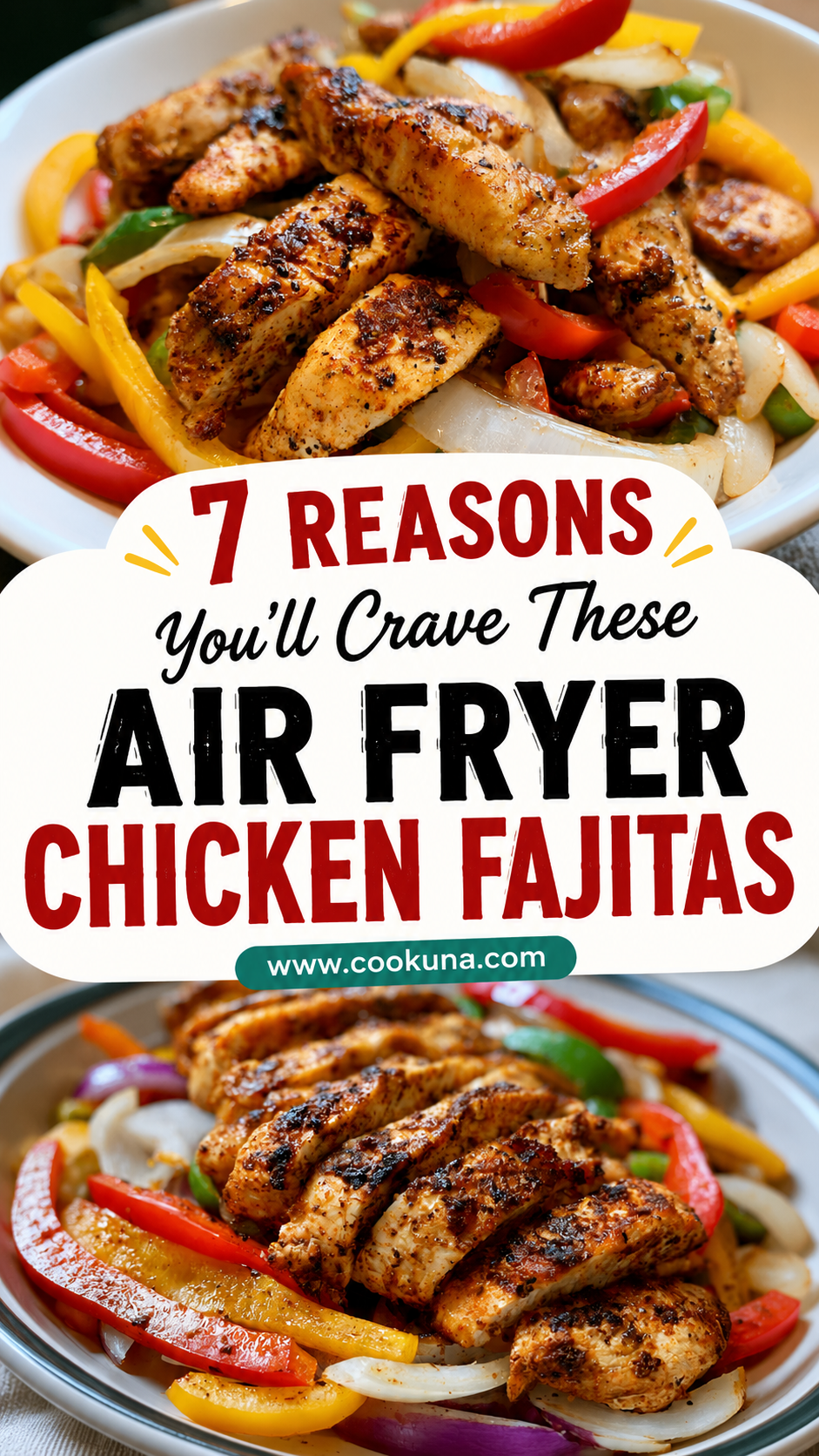 Air Fryer Chicken Fajitas