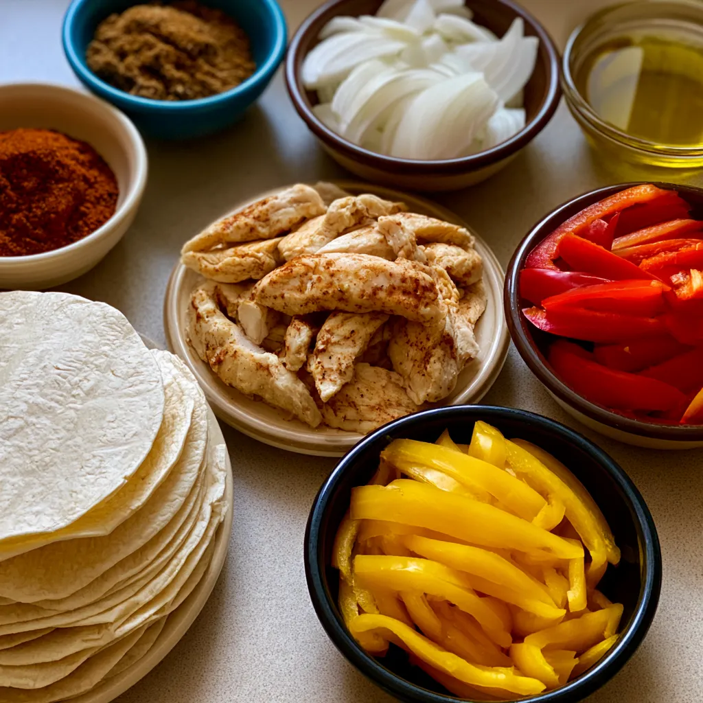 Air Fryer Chicken Fajitas