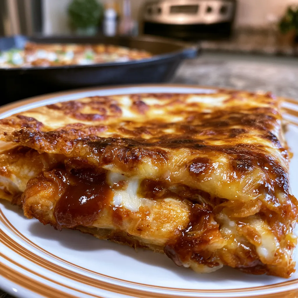 BBQ Chicken Quesadilla