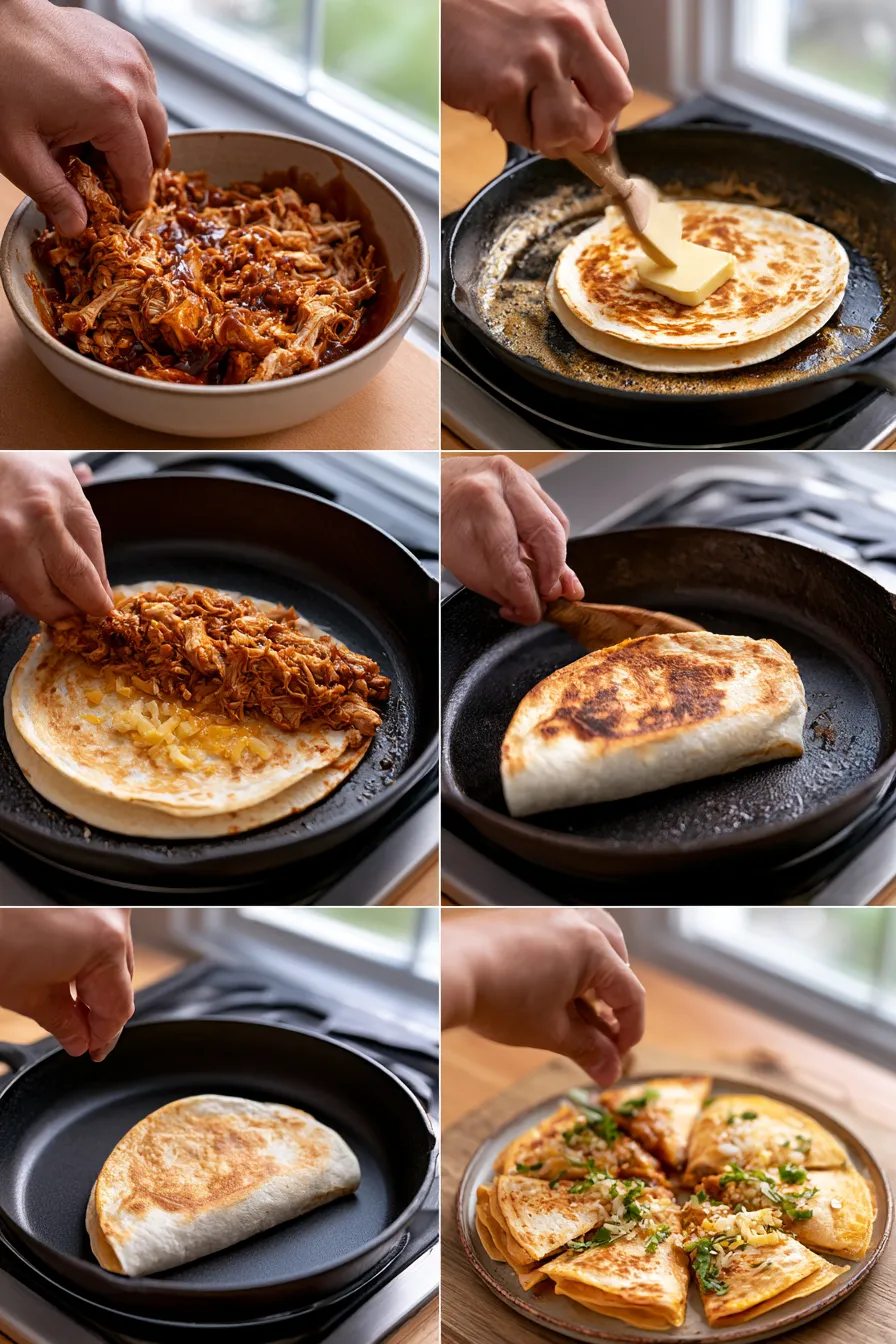 BBQ Chicken Quesadilla