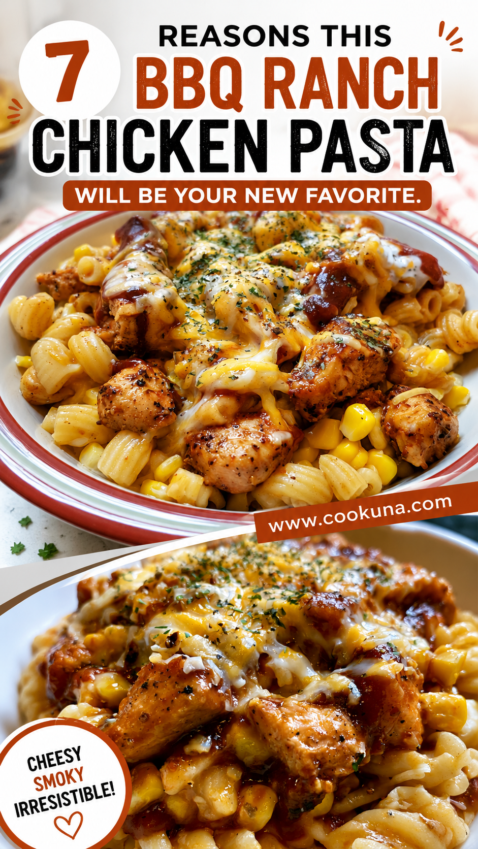 BBQ Ranch Chicken Pasta