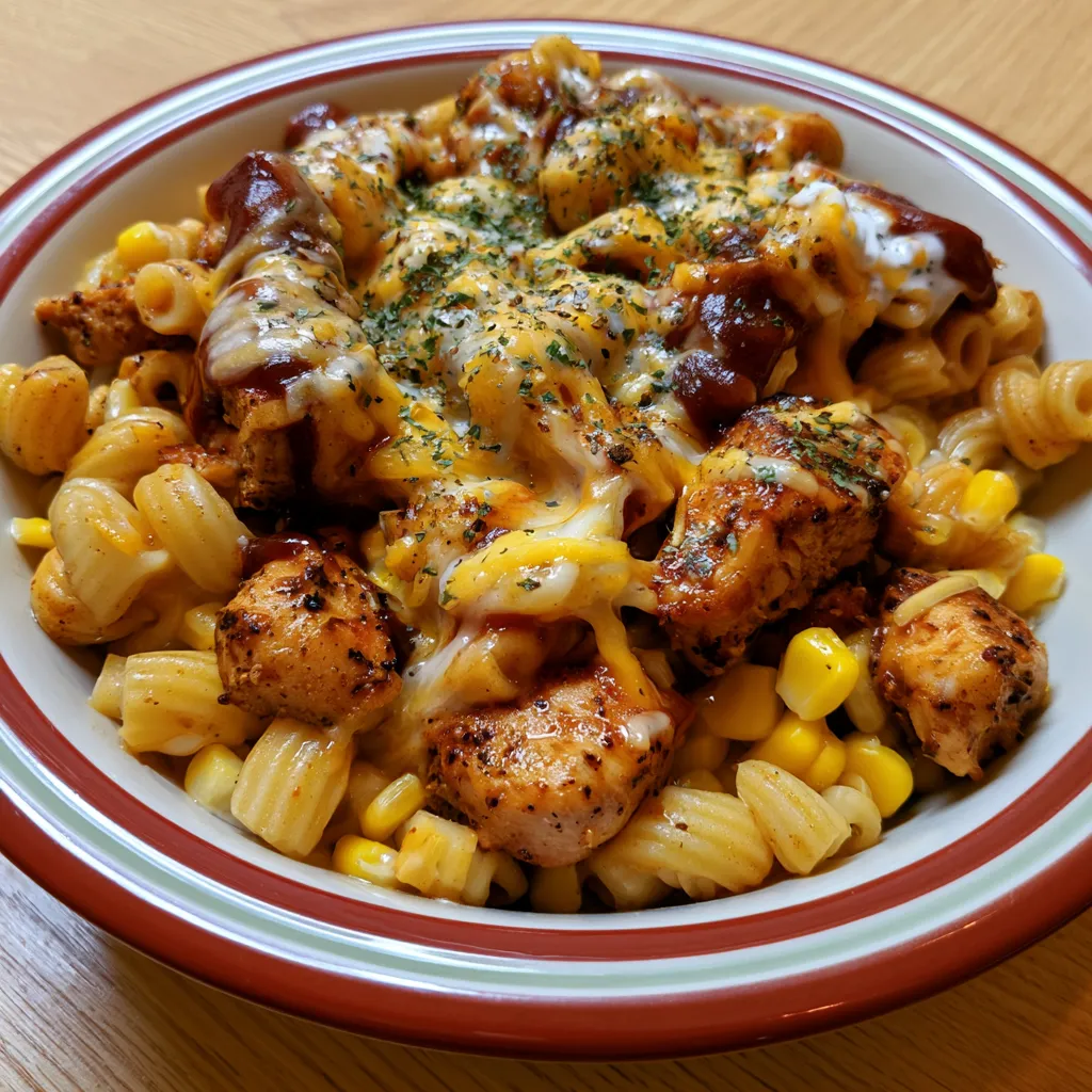 BBQ Ranch Chicken Pasta