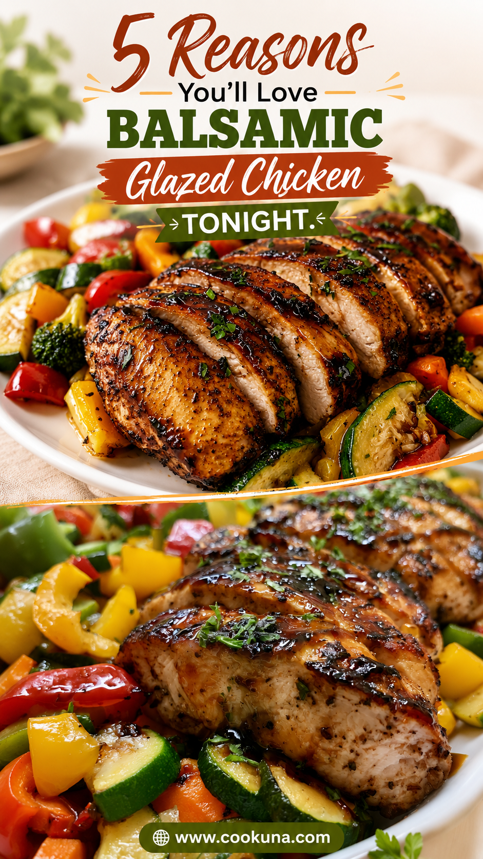 Balsamic Glazed Chicken and Veggies