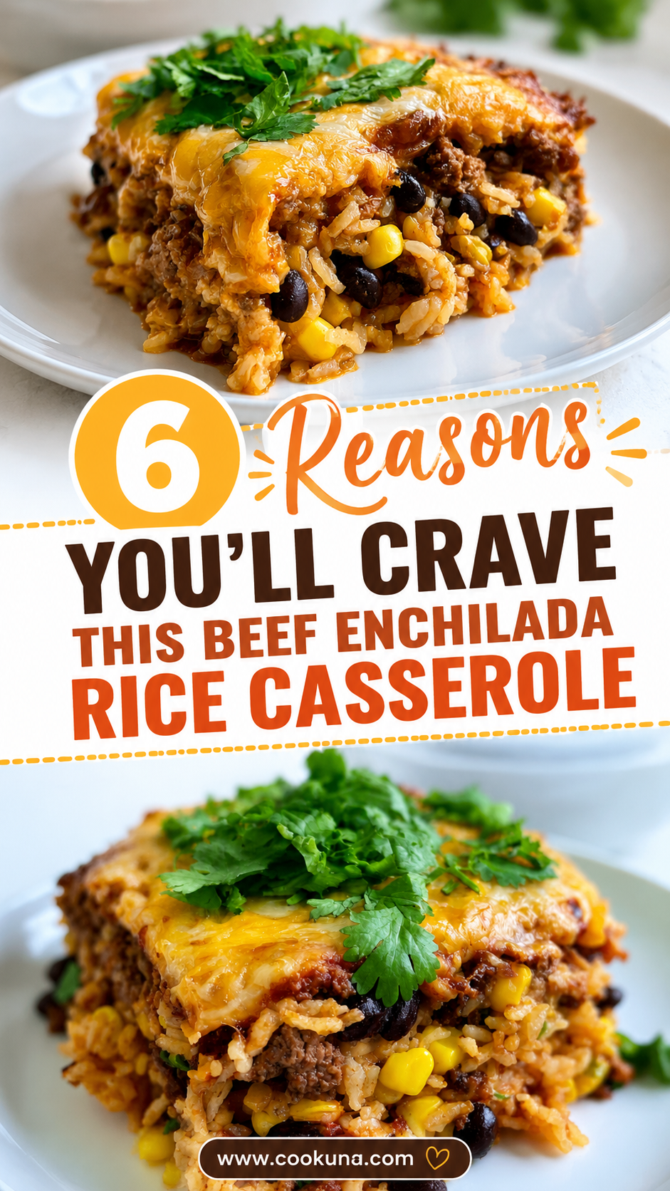 Beef Enchilada Rice Casserole
