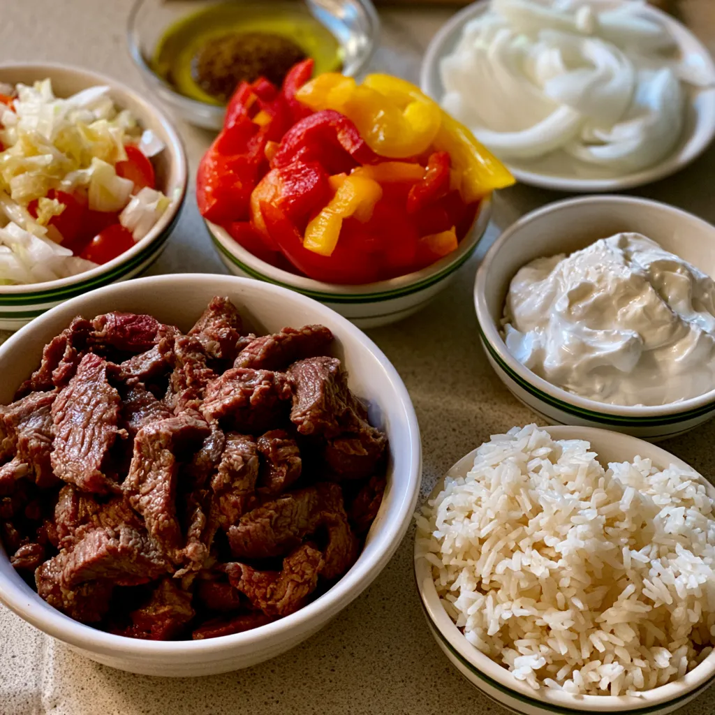 Beef Fajita Burrito Bowl