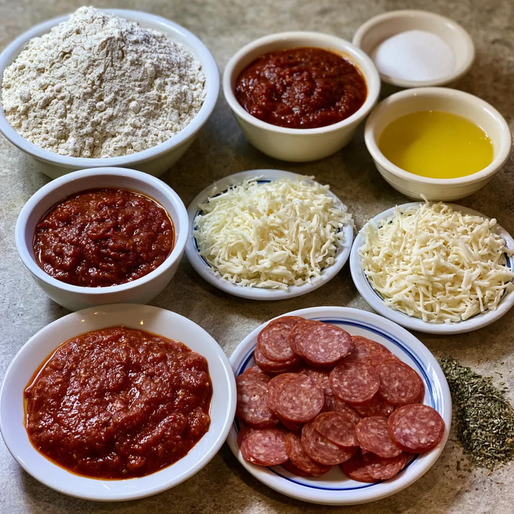 Beef Pepperoni Pizza
