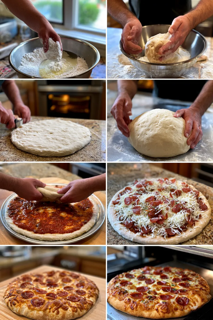 Beef Pepperoni Pizza
