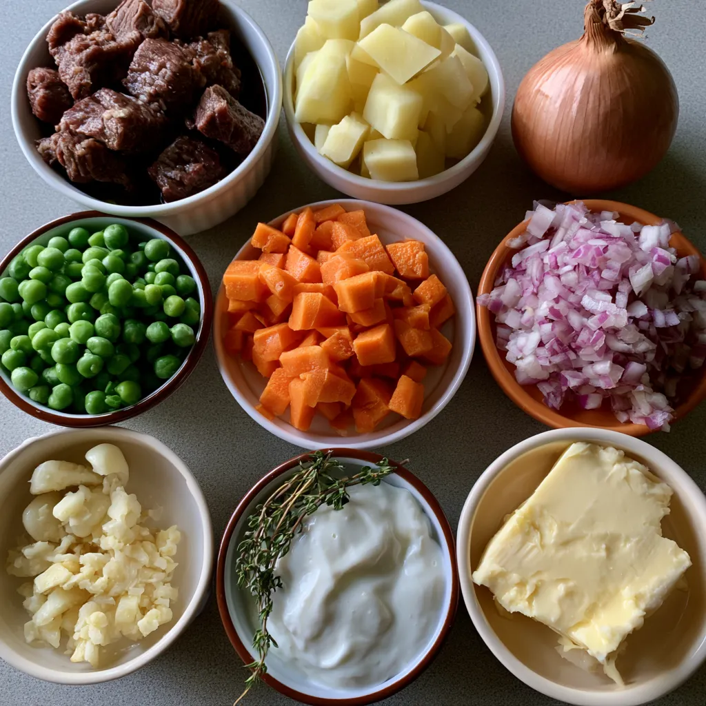 Beef Pot Pie Soup