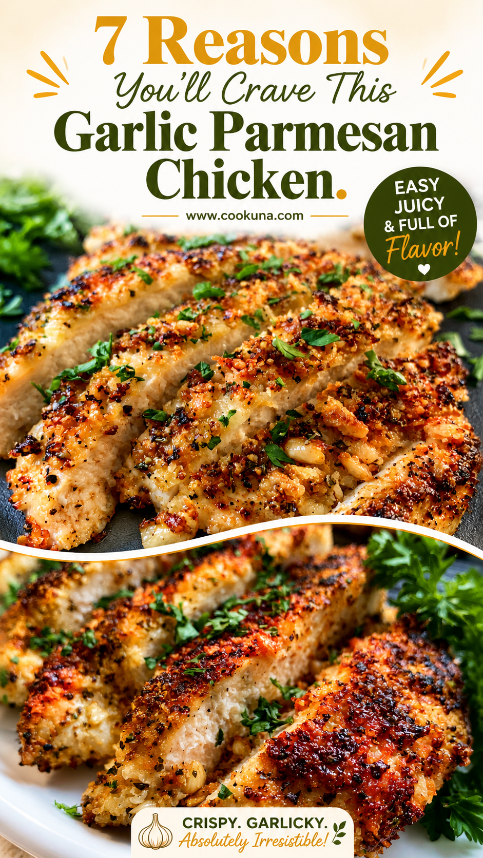 Blackstone Garlic Parmesan Chicken