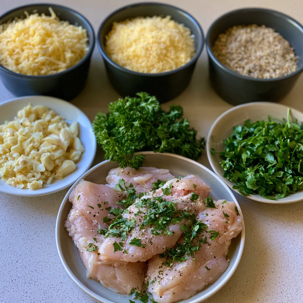 Blackstone Garlic Parmesan Chicken