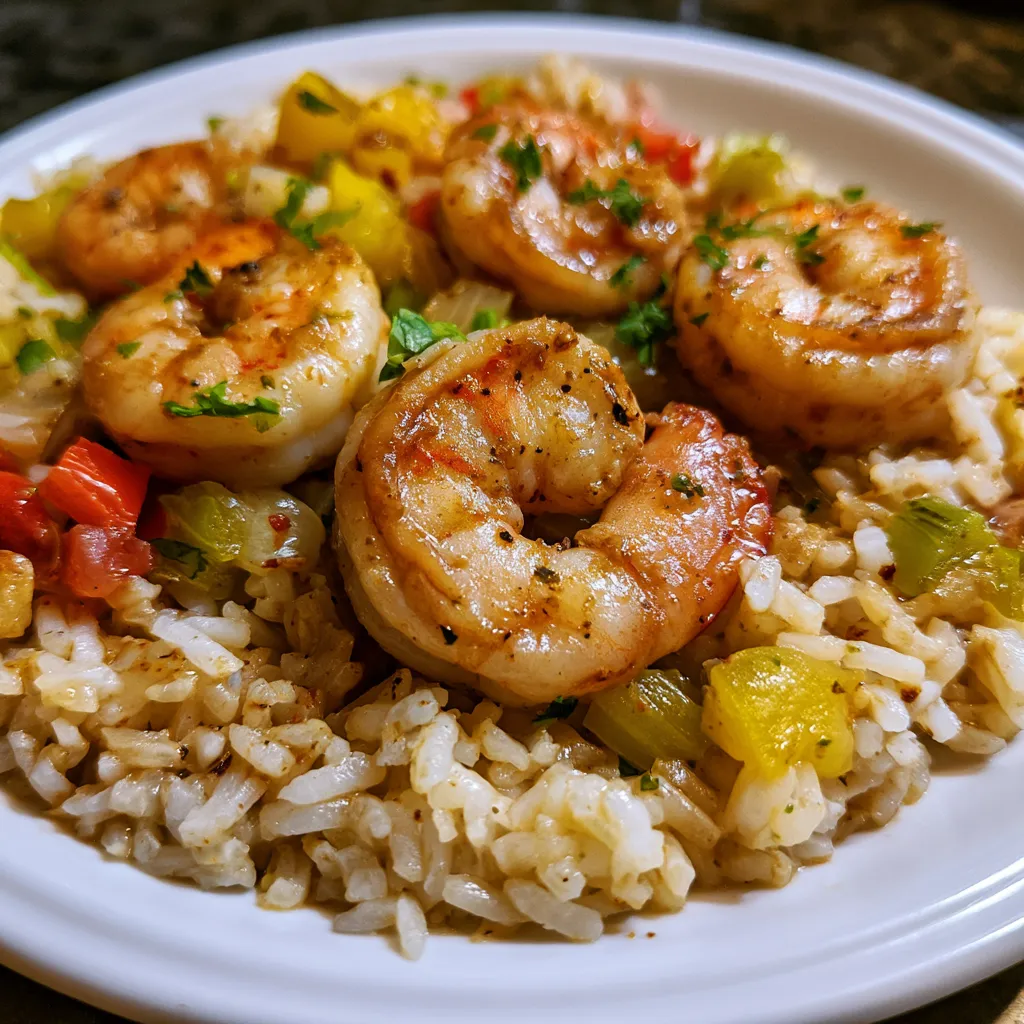 Cajun Shrimp and Rice