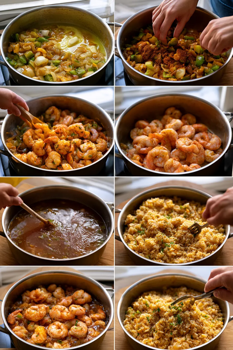 Cajun Shrimp and Rice