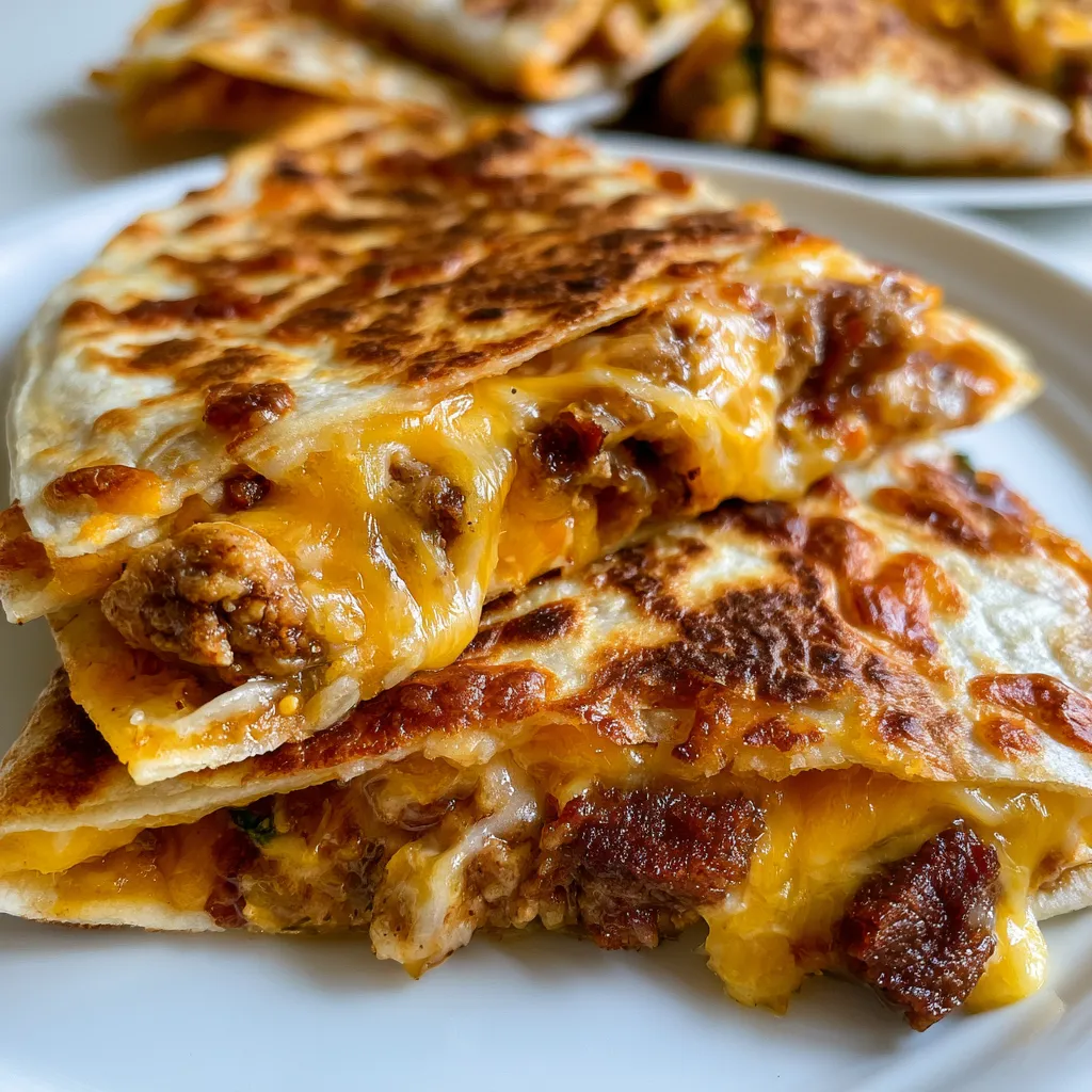 Cheesy Chicken Quesadillas