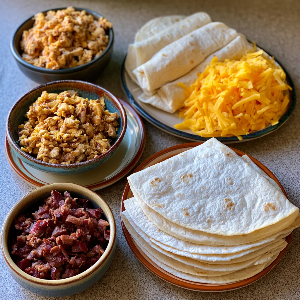 Cheesy Chicken Quesadillas