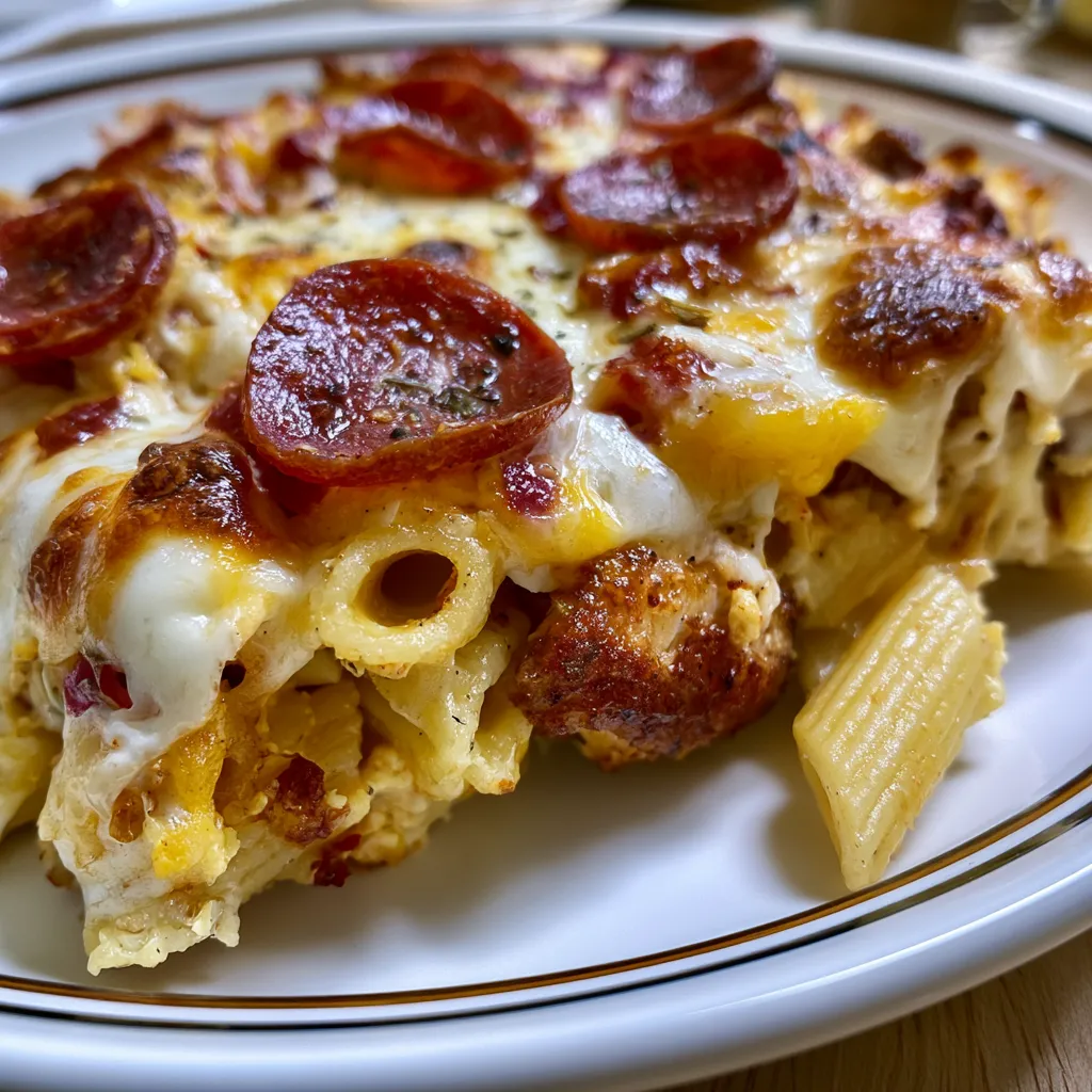 Cheesy Ranch Chicken Pasta