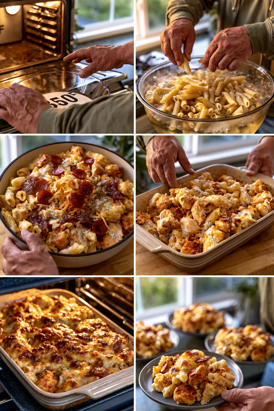 Cheesy Ranch Chicken Pasta