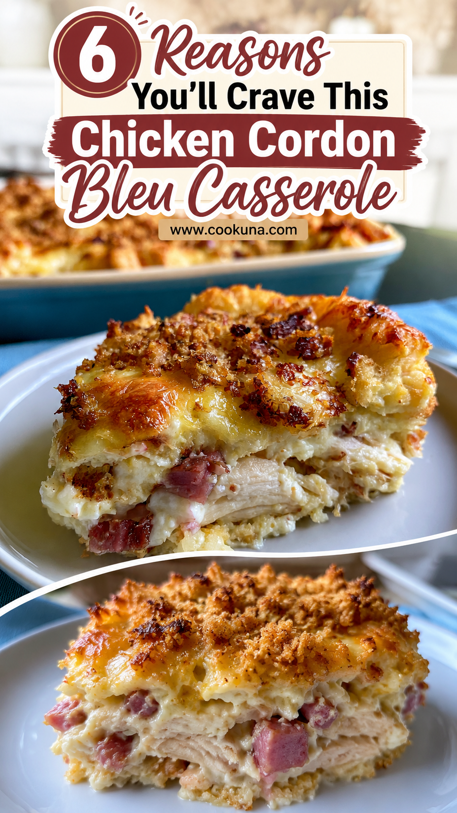 Chicken Cordon Bleu Casserole