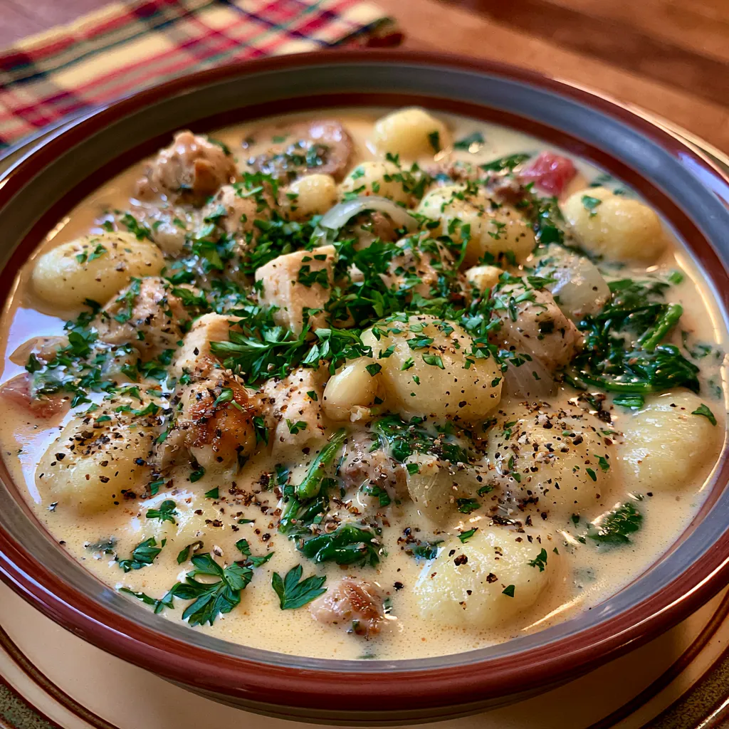 Chicken Gnocchi Soup Recipe