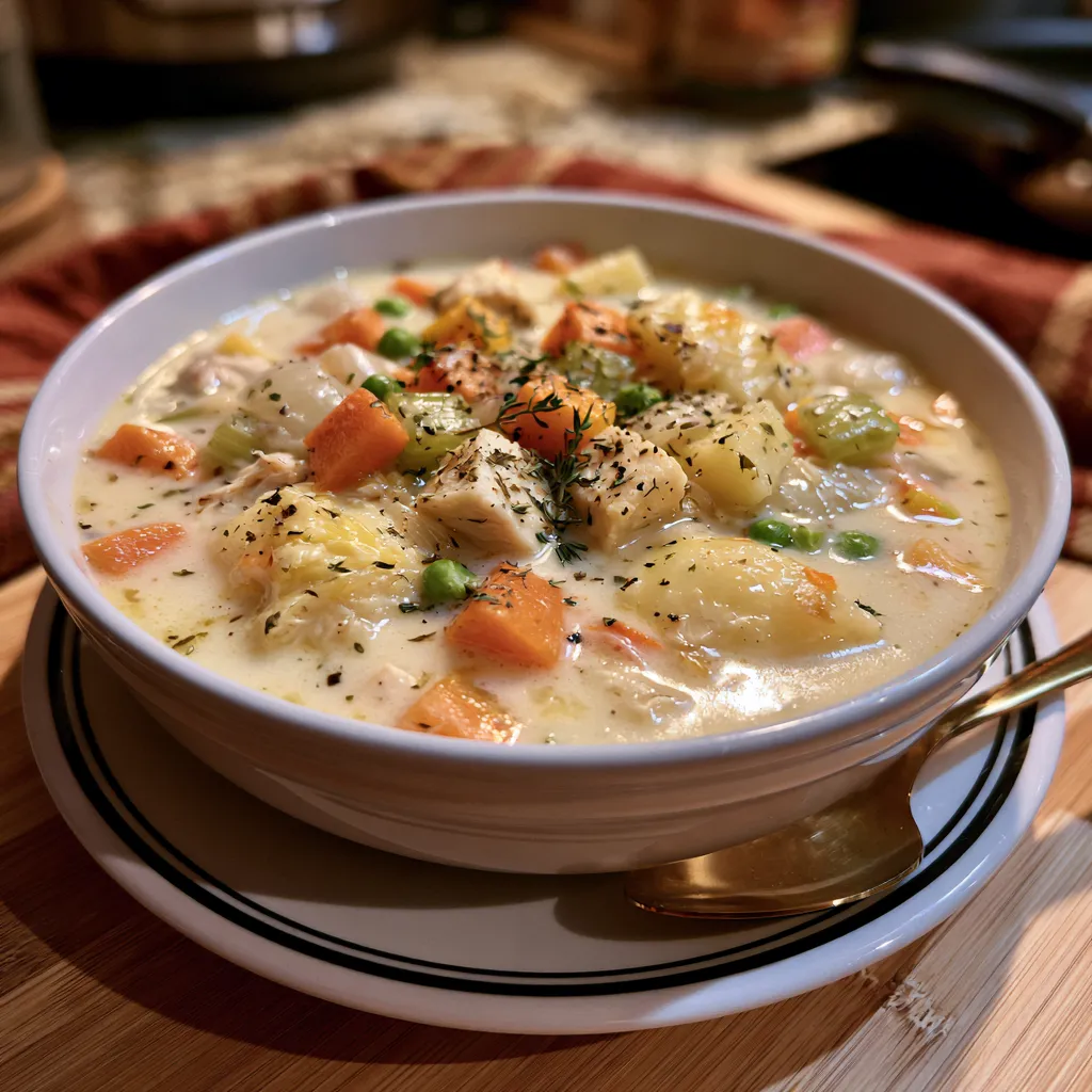 Chicken Pot Pie Soup