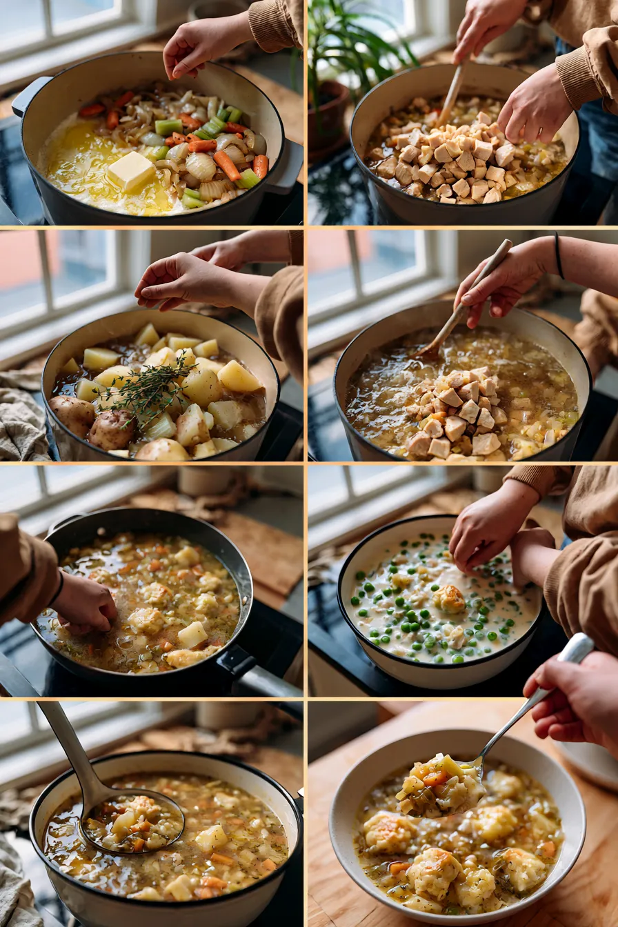 Chicken Pot Pie Soup