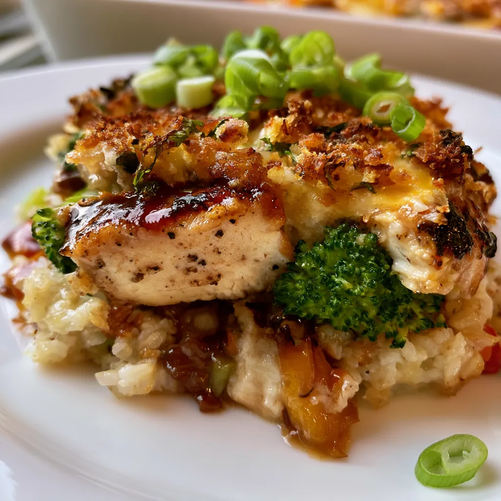 Chicken Teriyaki Casserole