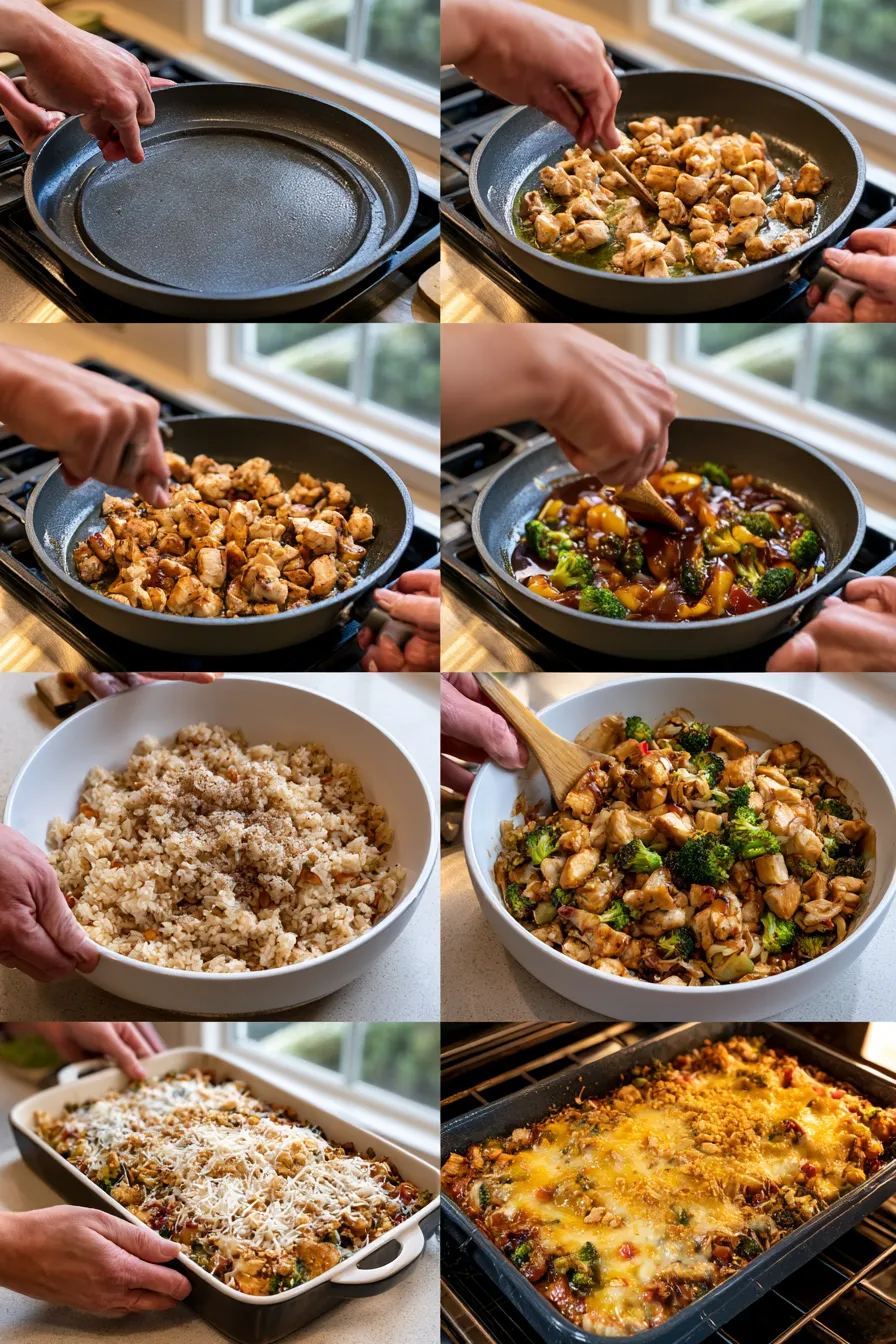 Chicken Teriyaki Casserole