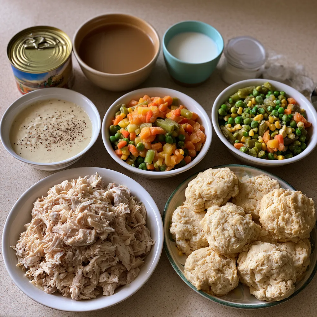 Chicken and Dumplings Casserole
