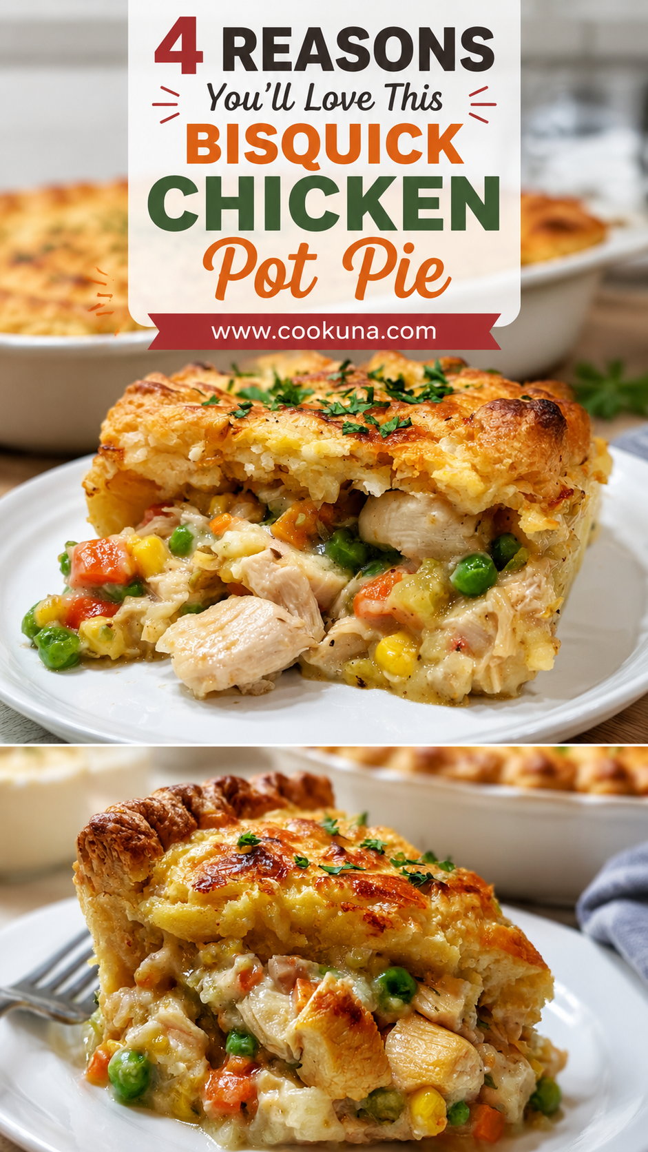 Classic Bisquick Chicken Pot Pie