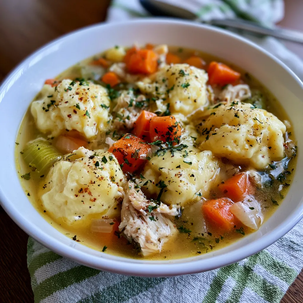 Classic Chicken and Dumplings