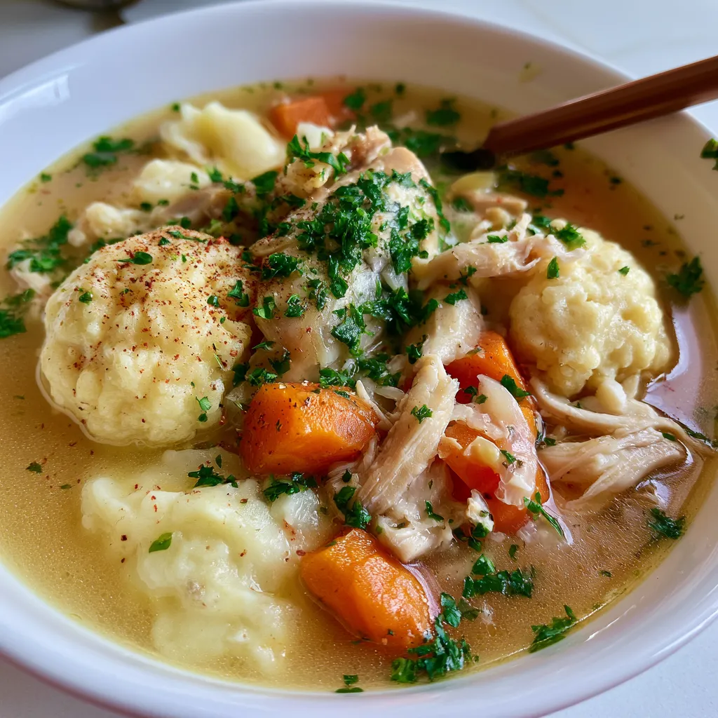 Classic Chicken and Dumplings