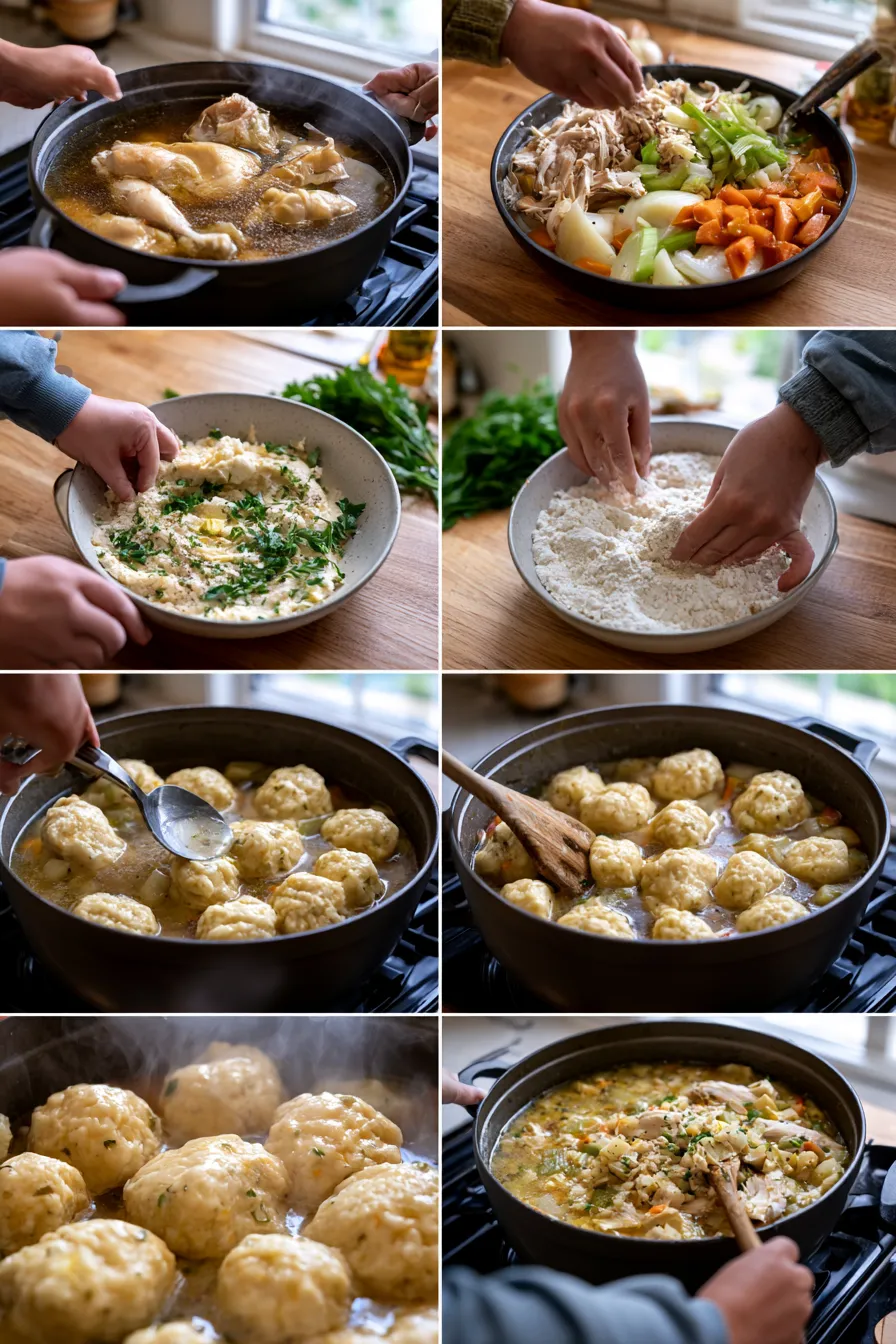 Classic Chicken and Dumplings