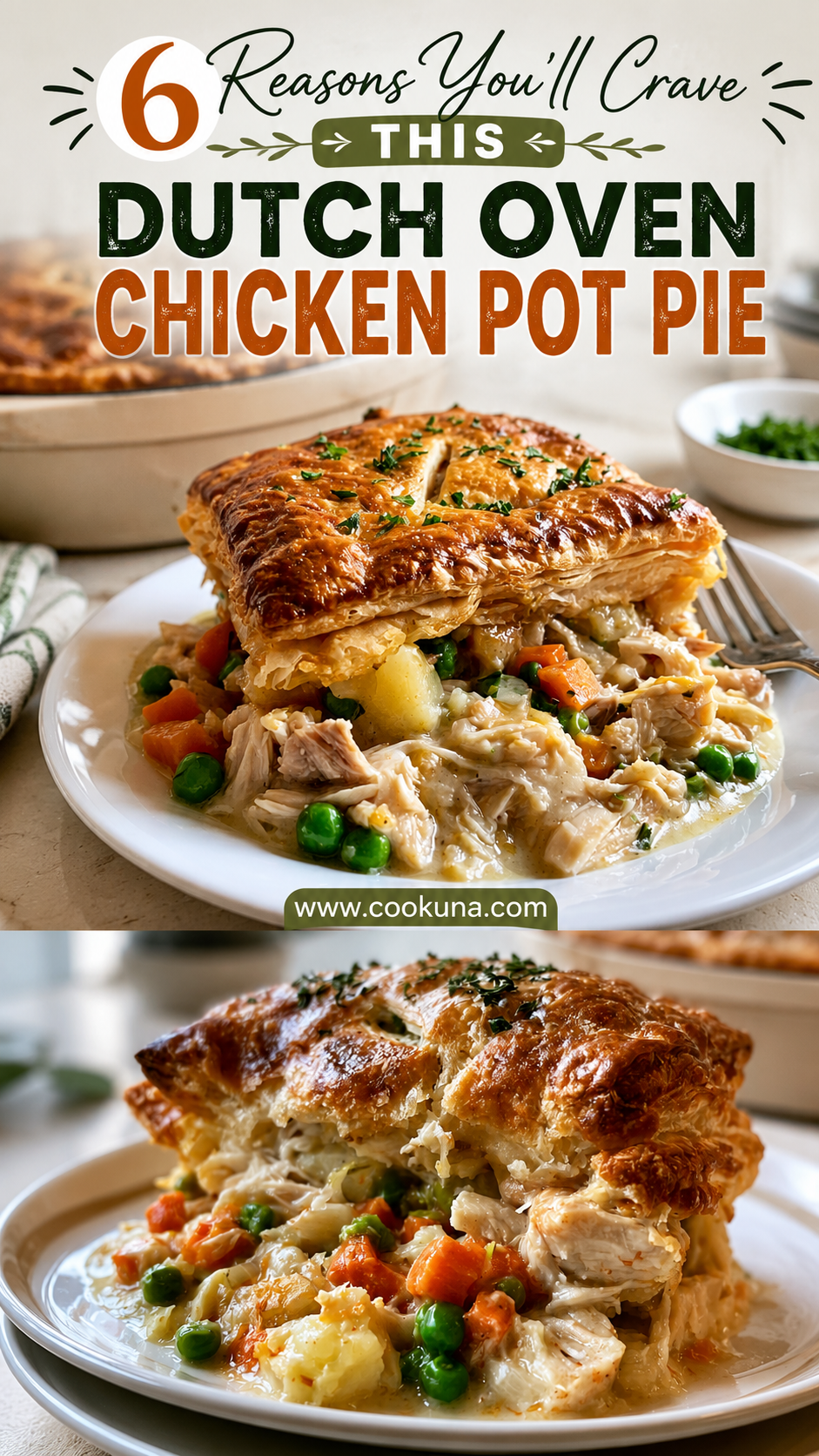 Classic Dutch Oven Chicken Pot Pie