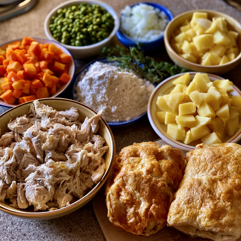 Classic Dutch Oven Chicken Pot Pie