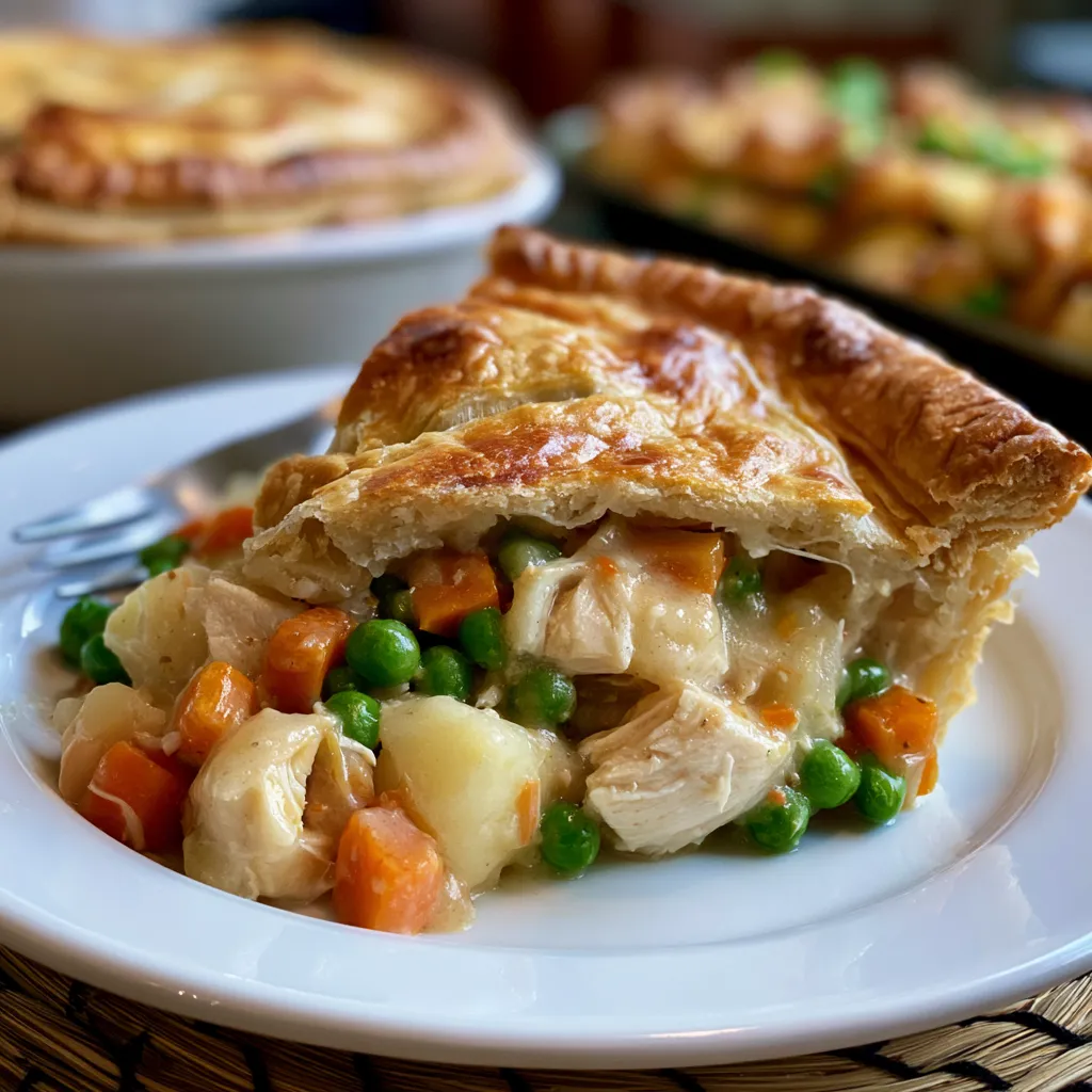 Classic Homemade Chicken Pot Pie
