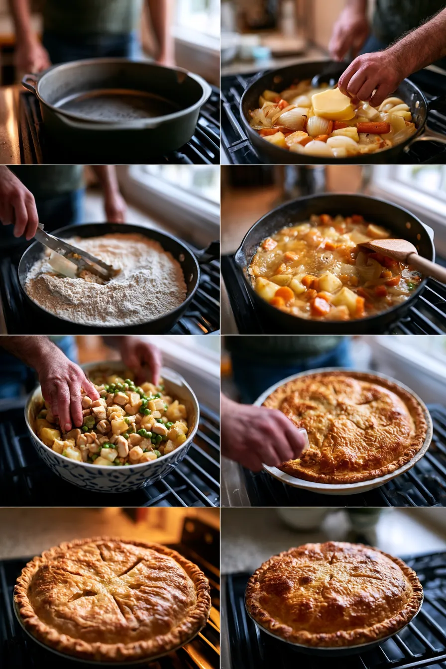 Classic Homemade Chicken Pot Pie