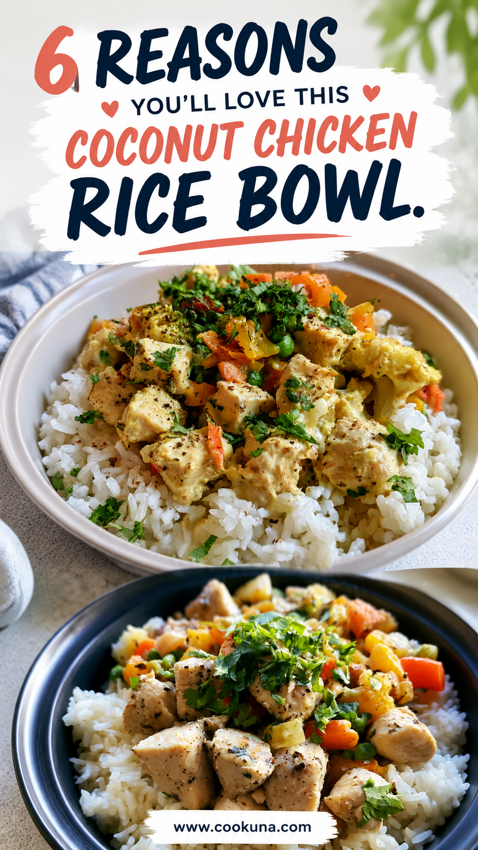 Coconut Chicken Rice Bowl