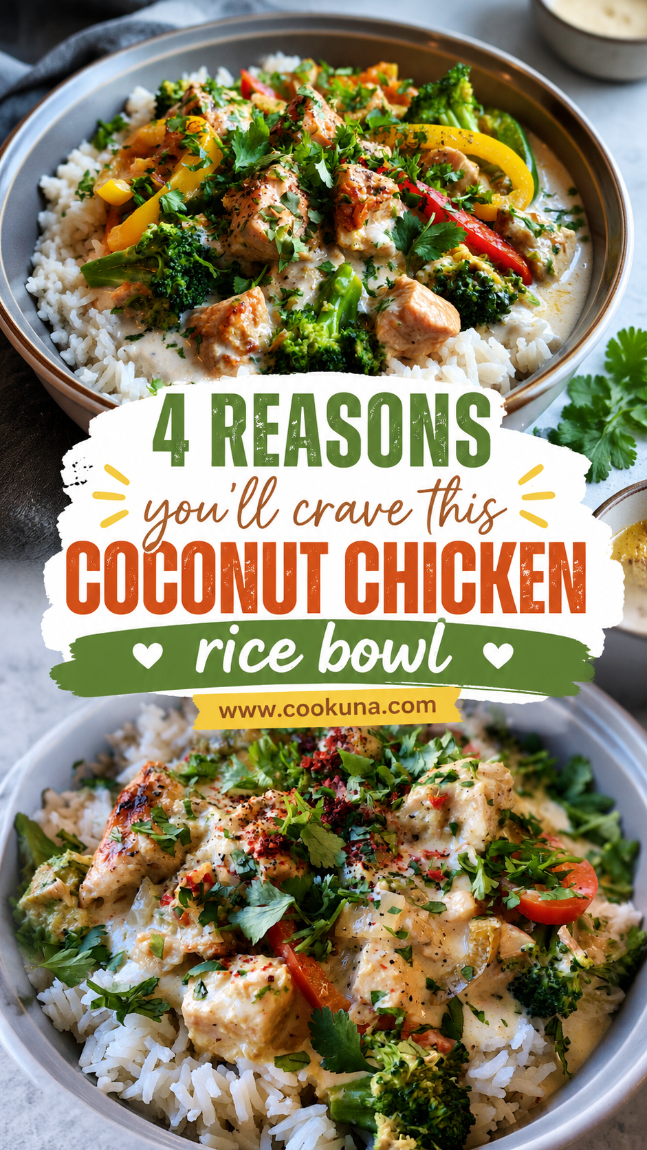 Coconut Chicken Rice Bowl