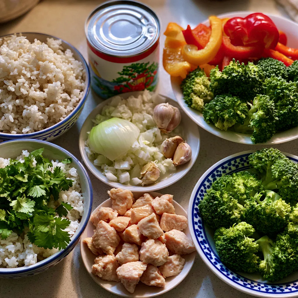 Coconut Chicken Rice Bowl