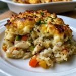 Comforting Chicken Rice Casserole