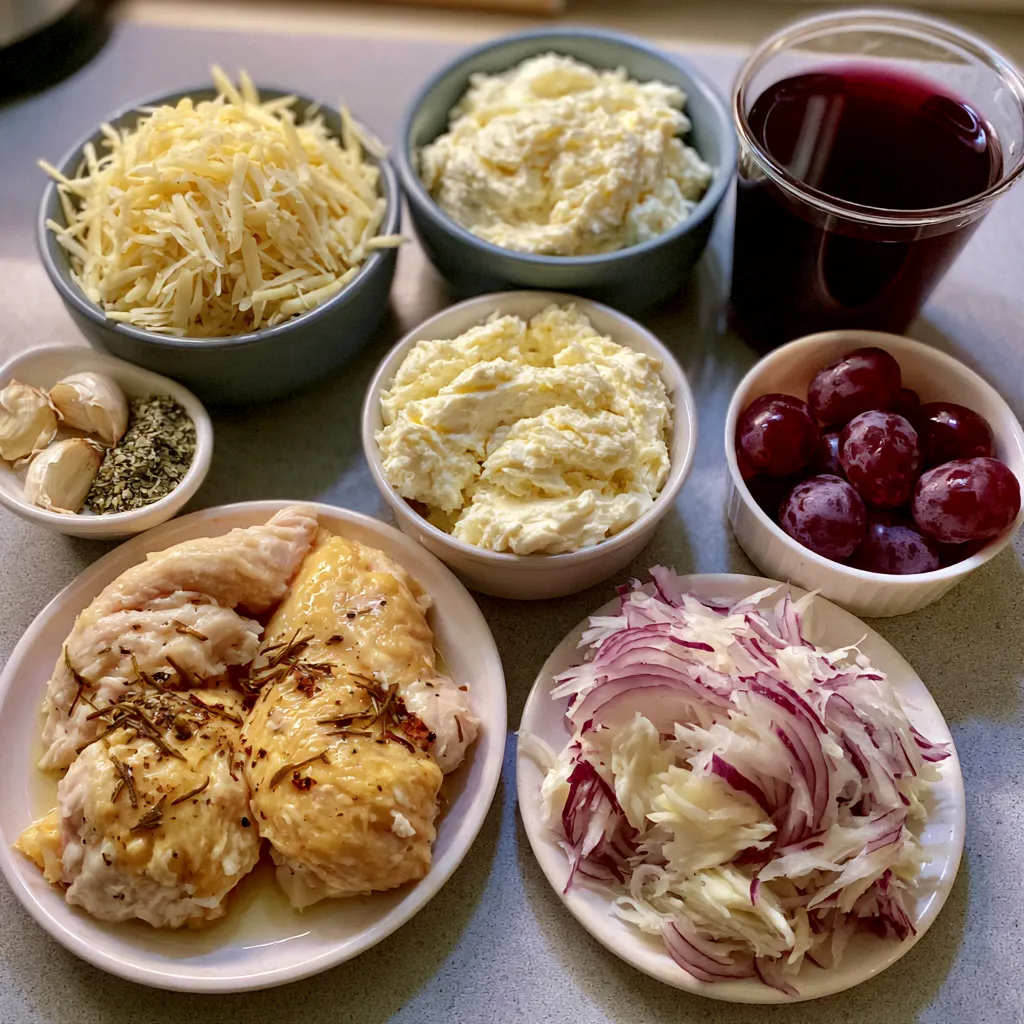 Creamy Baked Asiago Chicken
