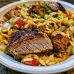 Creamy Cajun Chicken Orzo