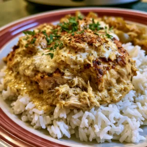 Creamy Cajun Chicken in Crockpot