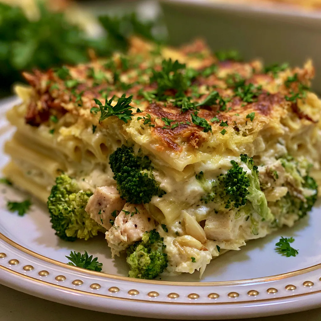 Creamy Chicken Broccoli Pasta